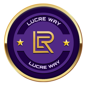 Lucre Way LCR coin emblem